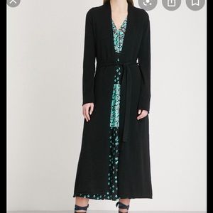 Maje Marina wool-cashmere long cardigan S1